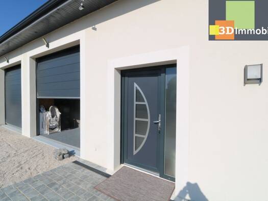 Maison de plain-pied à vendre 167 000 € 2 pièces 1 chambre 46 m² 1 300 m² de terrain Mouchard 39330