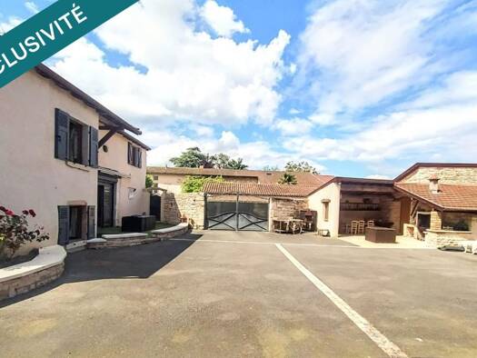 Maison à vendre 450 000 € 6 pièces 3 chambres 158 m² 985 m² de terrain Prissé 71960