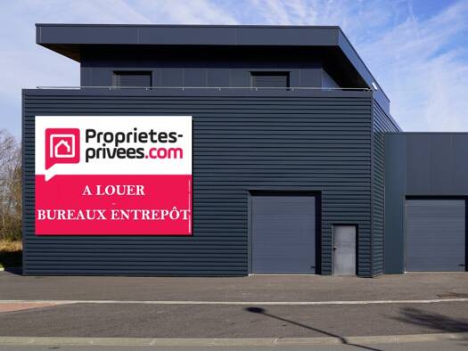 Entrepôt à louer 2 100 € 195 m² d'espace de stockage Brais Saint-Nazaire 44600