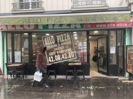 Restaurant à vendre Fonds de commerce 65 000 € 50 m² d'espace de restauration Paris 11ème arrondissement 75011