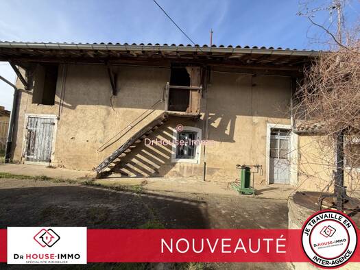 Maison à vendre 220 000 € 3 pièces 1 chambre 85 m² 500 m² de terrain Villeneuve 01480