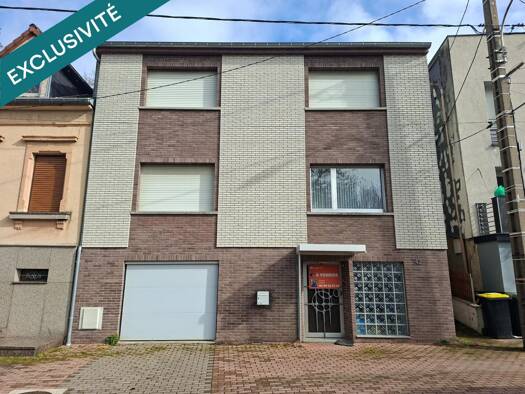 Maison à vendre 115 000 € 5 pièces 3 chambres 153 m² 607 m² de terrain Petite-Rosselle 57540