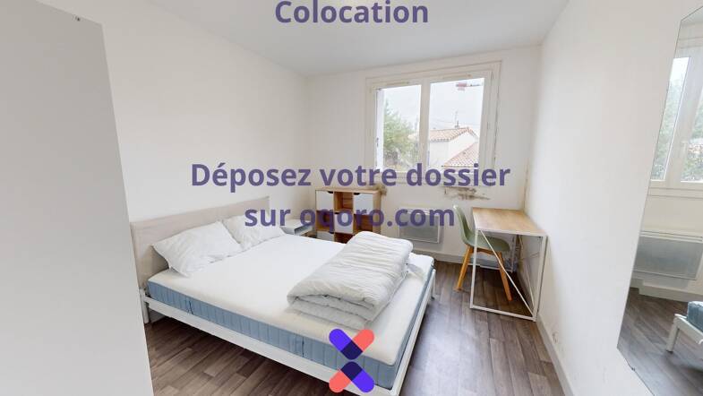 Appartement à louer 590 € 5 pièces 4 chambres 80 m² 1er étage Le Lac-Bacalan Bordeaux 33300