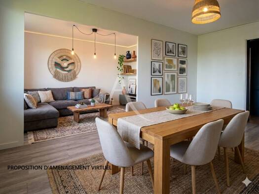 Appartement à vendre 279 500 € 4 pièces 3 chambres 82 m² Étage 3/6 Grand Parc Bordeaux 33000