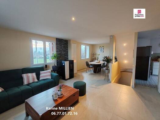 Maison à vendre 322 400 € 5 pièces 4 chambres 110 m² 550 m² de terrain Houdan 78550