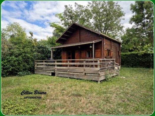 Chalet à vendre 120 000 € 3 pièces 2 chambres 42 m² 400 m² de terrain Juziers 78820