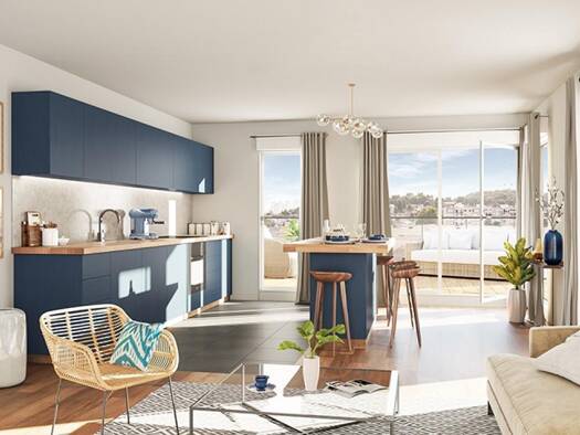 Appartement à vendre - neuf 398 000 € 5 pièces 4 chambres 106 m² 1er étage Poya-Plans Fontaine 38600