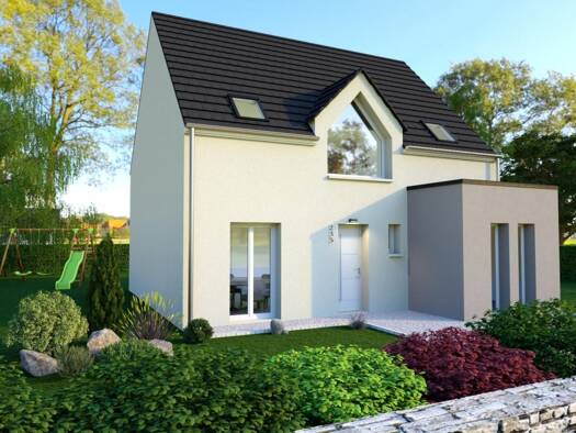 Terrain avec maison neuve à vendre 337 560 € 6 pièces 4 chambres 105 m² 620 m² de terrain Florelites-Constant Gallon Saint-Fargeau-Ponthierry 77310