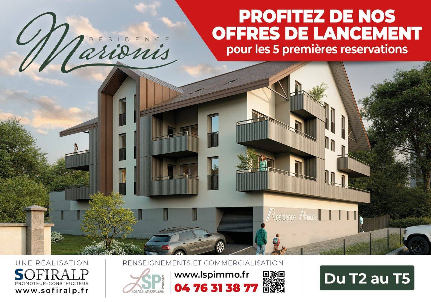 Appartement 4 pièces 87 m² · à Bourgoin-Jallieu · 86,9 m² · 329 000 €