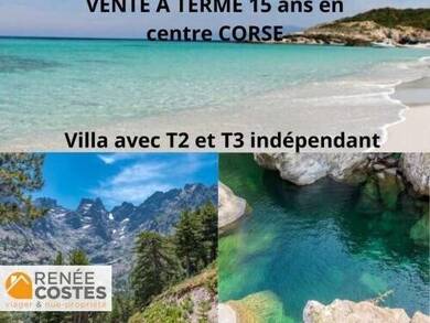 Maison en viager occupé Bouquet 108 750 € 9 pièces 6 chambres 180 m² 4 500 m² de terrain Castello Di Rostino 20235