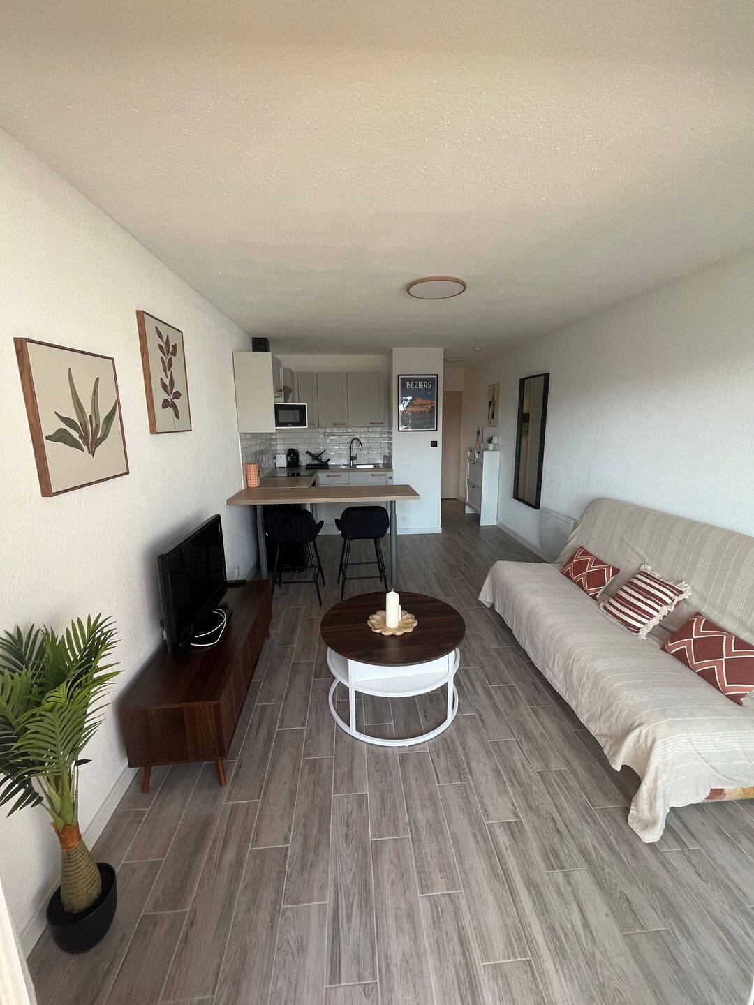 Appartement 1 pièce 25 m² · à Béziers · 25 m² · 540 €
