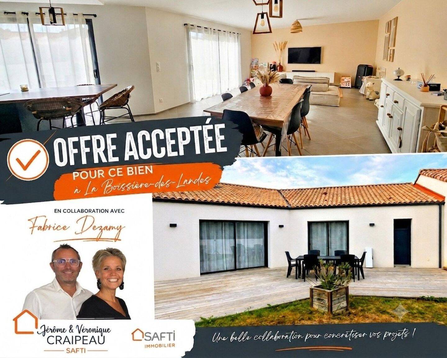 Maison 4 pièces 107 m² · à La Boissière-des-Landes · 107 m² · 275 000 €