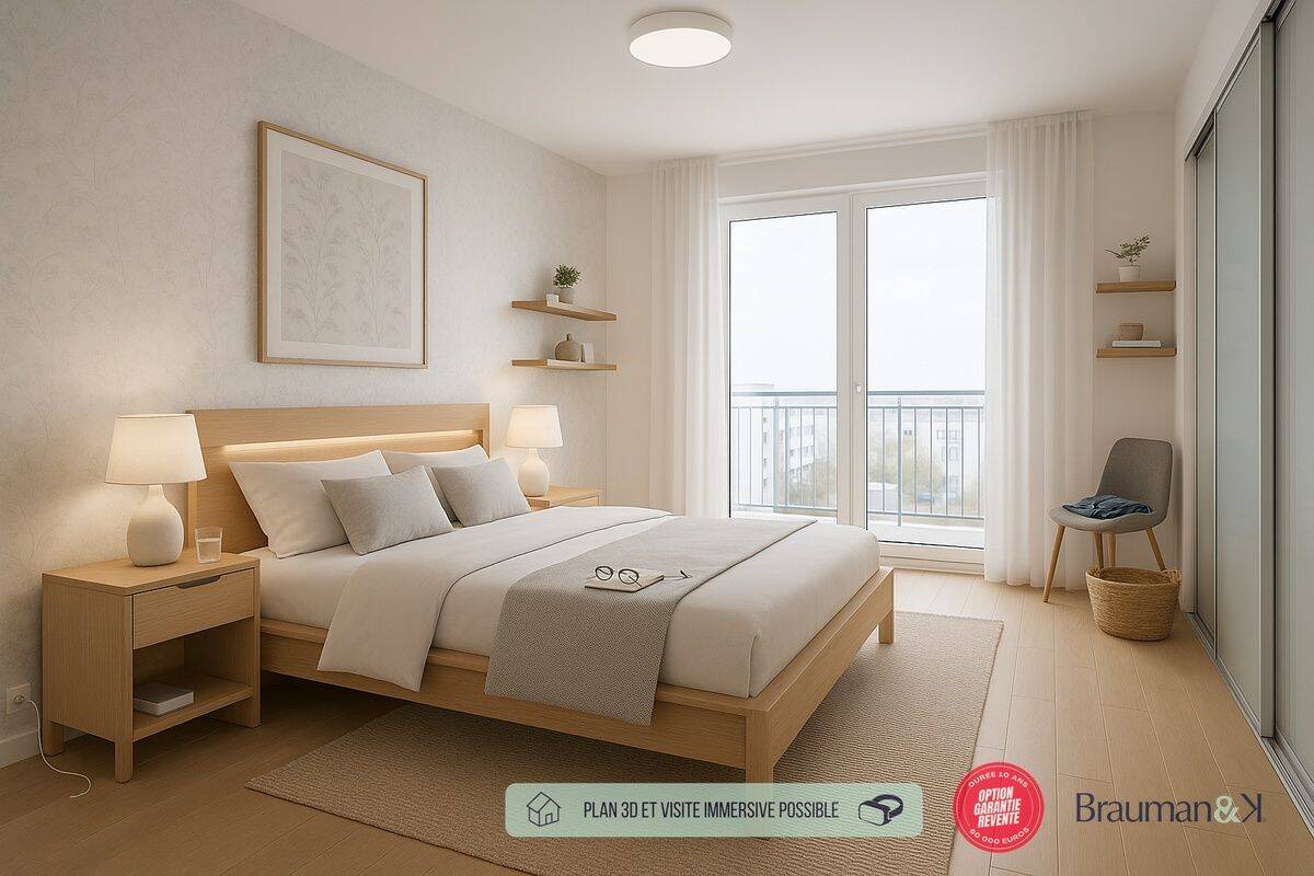 Appartement 3 pièces 62 m² · à Saint-Pierre-lès-Nemours · 62 m² · 220 000 €