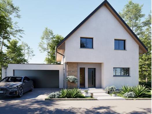 Terrain avec maison neuve à vendre 446 175 € 5 pièces 3 chambres 120 m² 545 m² de terrain Eschentzwiller 68440