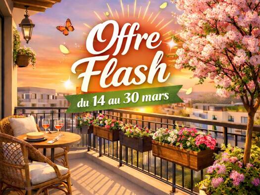 Appartement à vendre - neuf 222 000 € 3 pièces 2 chambres 62,7 m² dès le 30/06/2028 Economie Drancy 93700