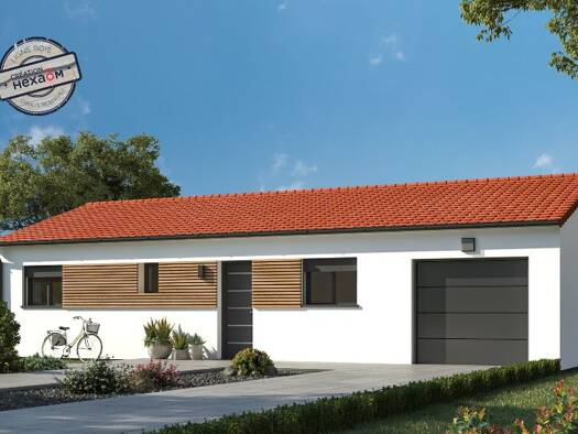 Terrain avec maison neuve à vendre 269 700 € 4 pièces 3 chambres 85 m² 780 m² de terrain Tournehem-sur-la-Hem 62890