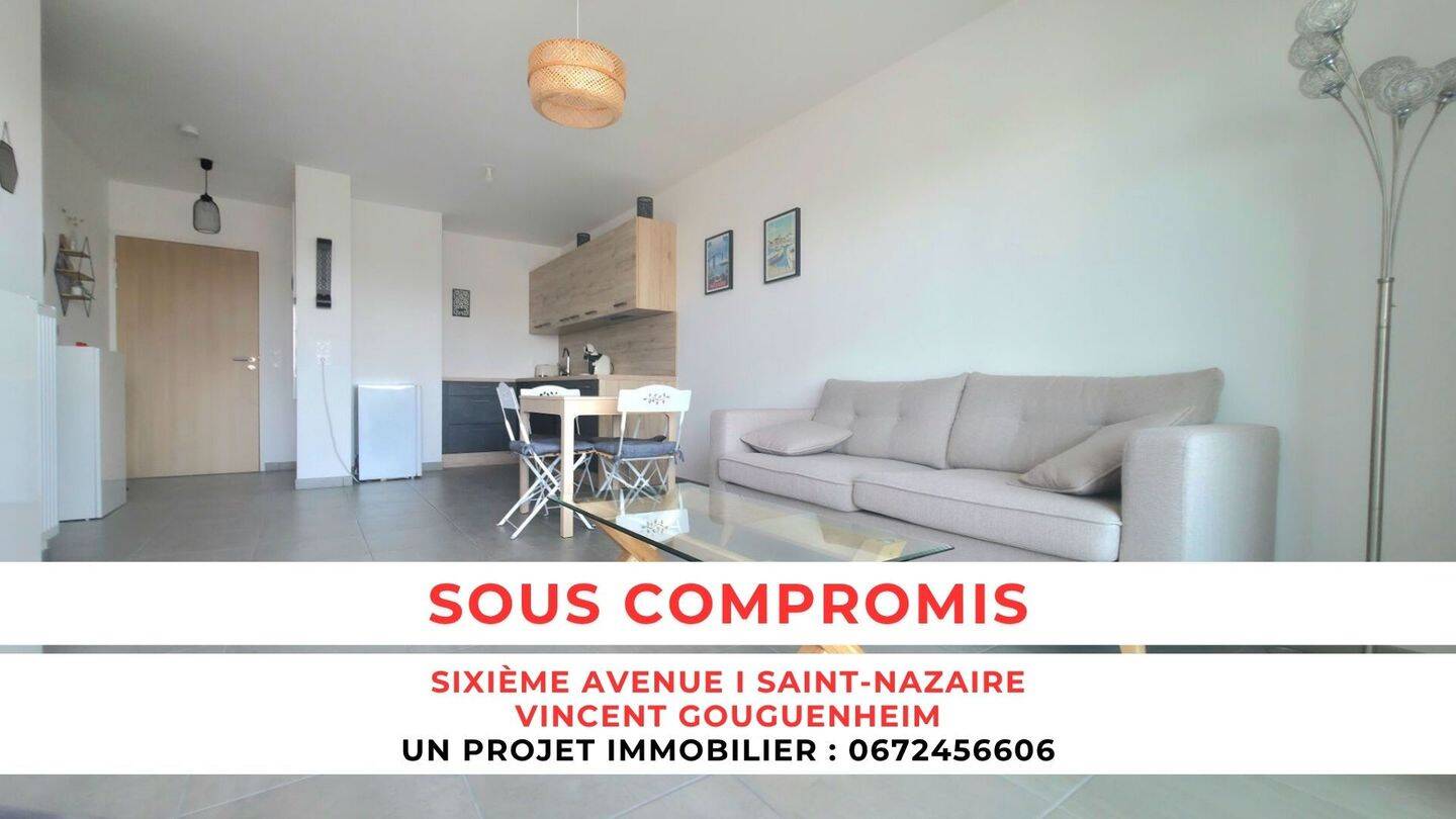 Appartement 2 pièces 44 m² · à Saint-Nazaire · 44 m² · 165 000 €