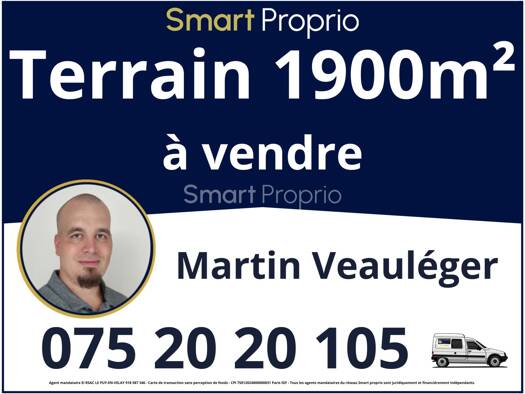 Terrain constructible à vendre 75 000 € 1 911 m² de terrain Sainte-Florine 43250