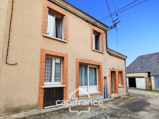 Maison à vendre 75 600 € 5 pièces 3 chambres 100 m² 457 m² de terrain Bessé-sur-Braye 72310