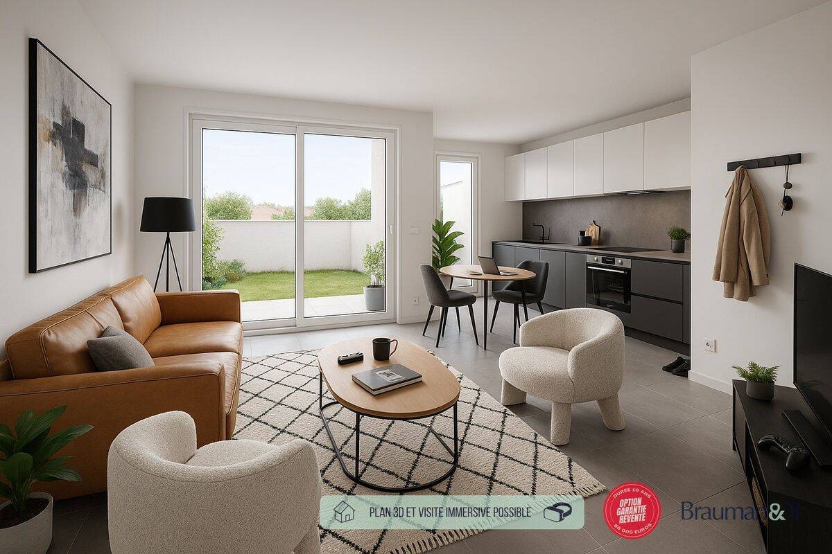 Appartement 3 pièces 56 m² · à Orléans · 56 m² · 196 934 €
