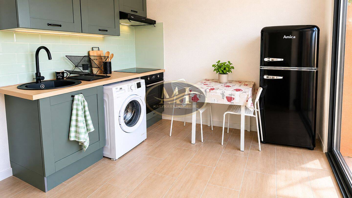 Appartement 1 pièce 24 m² · à Sausset-les-Pins · 23,6 m² · 215 180 €