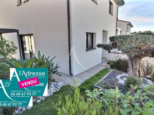 Villa à vendre 417 000 € 4 pièces 3 chambres 138 m² 258 m² de terrain Cabestany 66330