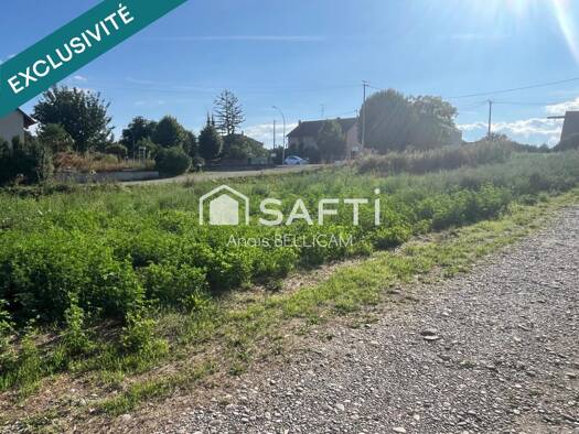Terrain constructible viabilisé à vendre 90 000 € 502 m² de terrain Balgau 68740