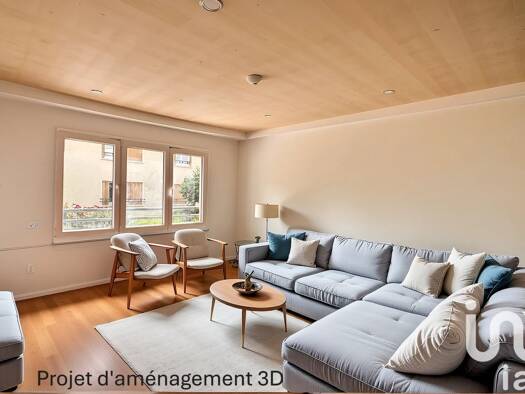 Appartement à vendre 169 000 € 2 pièces 1 chambre 46,7 m² RDC/3 Nord L'Île-Saint-Denis 93450