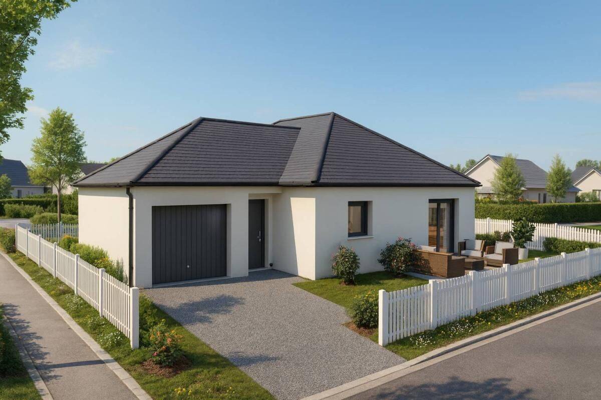 Maison 5 pièces 90 m² · à Méry-Bissières-en-Auge · 90 m² · 205 800 €