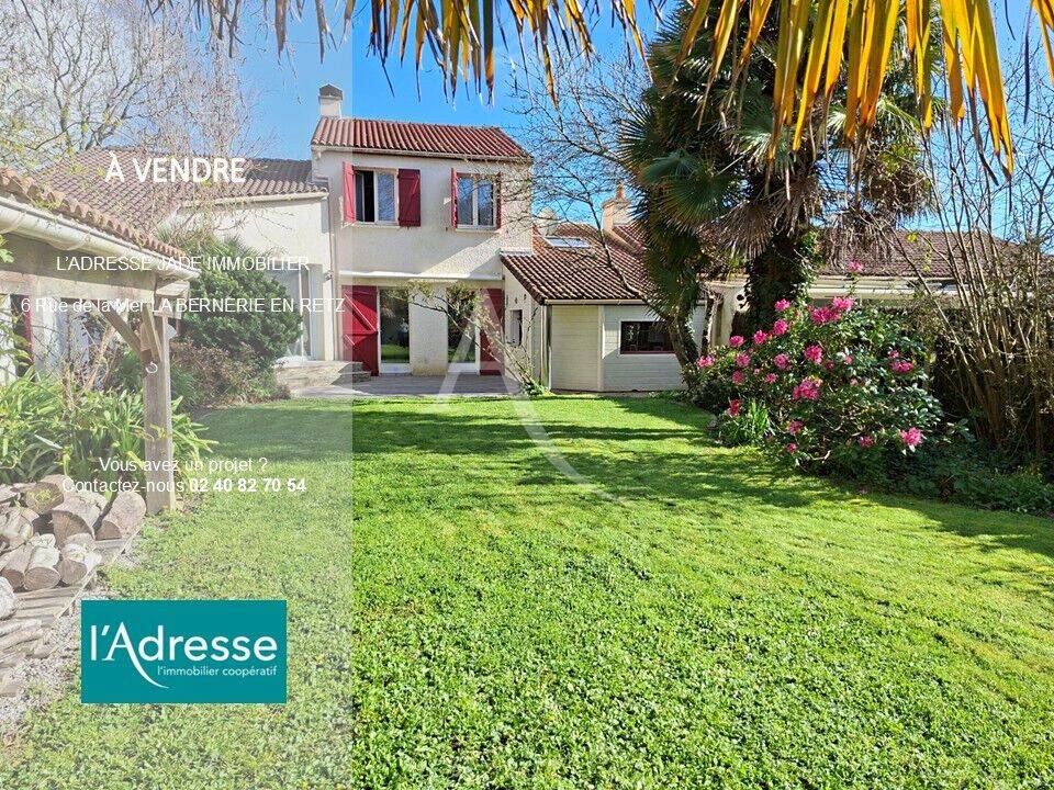 Maison 6 pièces 145 m² · à La Bernerie-en-Retz · 145 m² · 546 450 €
