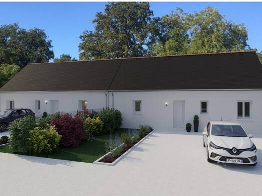 Terrain avec maison neuve à vendre 175 000 € 4 pièces 3 chambres 80 m² 953 m² de terrain Maillé 37800