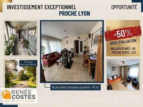 Appartement 3 pièces 89 m² · à Villeurbanne · 89 m² · 49 975 €