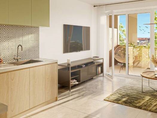 Appartement à vendre - neuf 206 000 € 2 pièces 1 chambre 46 m² Étage 1/2 Saint-Ferréol 74210