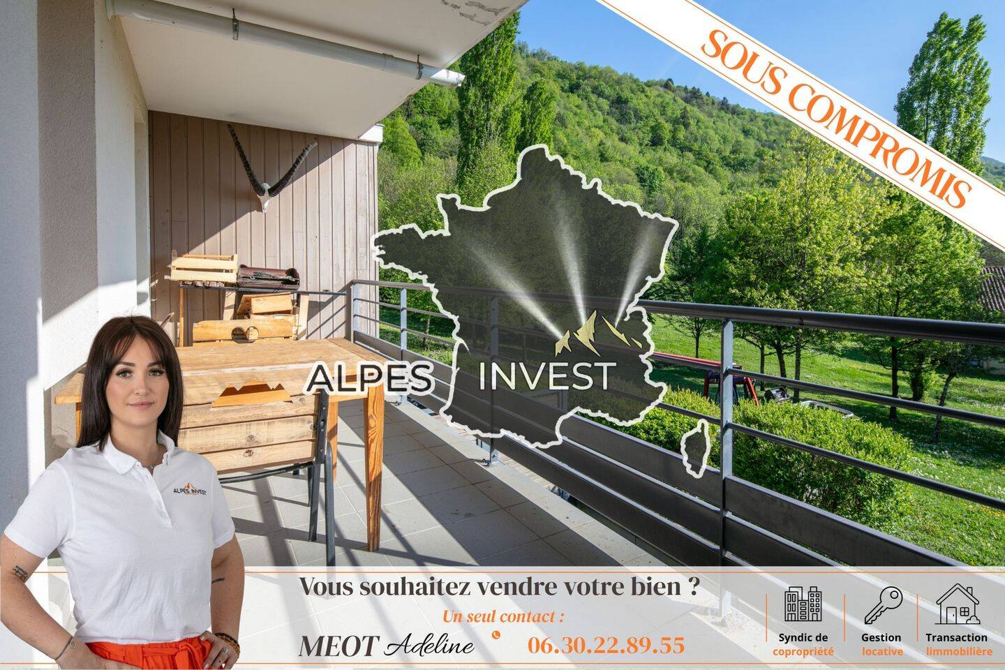 Appartement 2 pièces 47 m² · à Tencin · 46,7 m² · 180 000 €