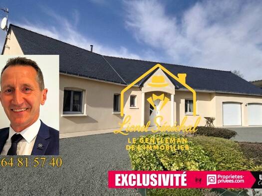 Maison à vendre 286 000 € 6 pièces 3 chambres 110 m² 6 262 m² de terrain Saint-Denis-d'Orques 72350