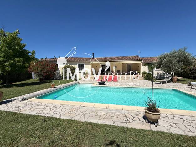 Villa à vendre 544 000 € 6 pièces 3 chambres 124 m² 1 260 m² de terrain Uzès 30700