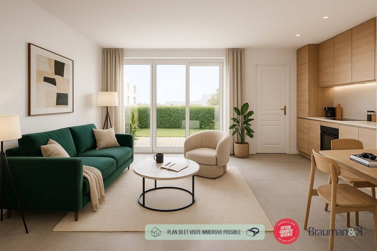Appartement 2 pièces 37 m² · à Saint-Vincent-de-Tyrosse · 37 m² · 218 900 €