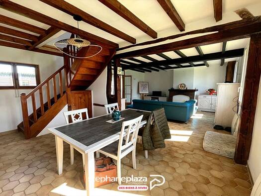 Maison à vendre 179 000 € 3 pièces 2 chambres 66 m² 1 355 m² de terrain Mesnil-Verclives 27440