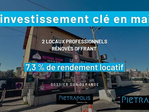 Local commercial à vendre 500 000 € 120 m² de surface de vente La Pagère-Bron Église-Le Terraillon-Saint Jean Bron 69500