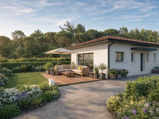 Terrain avec maison neuve à vendre 260 000 € 4 pièces 3 chambres 100 m² 550 m² de terrain Lanta 31570