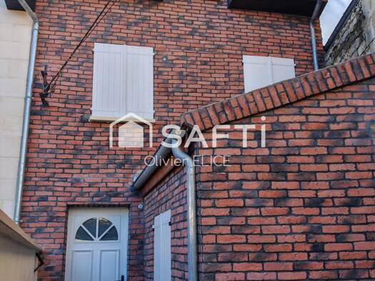 Maison à vendre 142 000 € 3 pièces 2 chambres 50 m² 45 m² de terrain Centre Ville Nogent-sur-Oise 60180