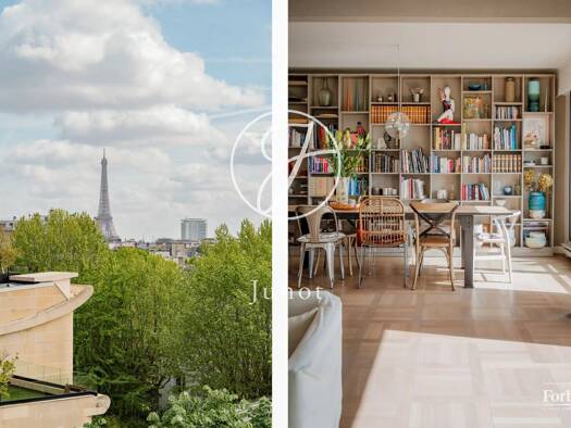 Appartement à vendre - Première occupation 1 740 000 € 5 pièces 3 chambres 121,7 m² Étage 4/6 Auteuil Sud Paris 16ème arrondissement 75016