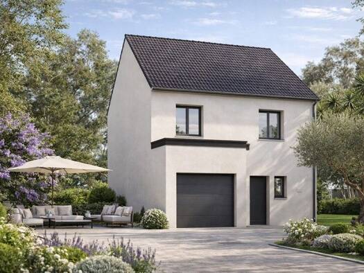 Terrain avec maison neuve à vendre 690 900 € 4 pièces 3 chambres 94 m² 800 m² de terrain Montlignon 95680