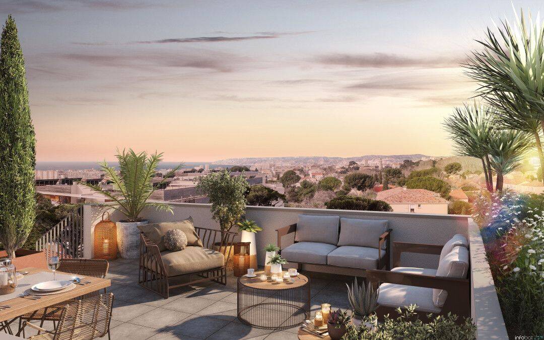 Appartement 4 pièces 75 m² · à Marseille 14ème Arrondissement · 74,6 m² · 283 000 €
