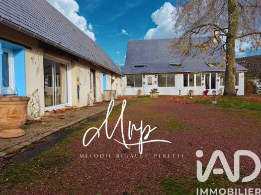 Maison de plain-pied à vendre 285 000 € 7 pièces 5 chambres 197 m² 1 509 m² de terrain Bernay 27300