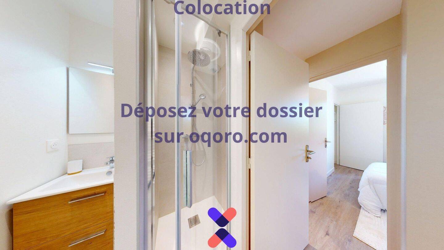 Chambre en colocation appartement meublé — 16
