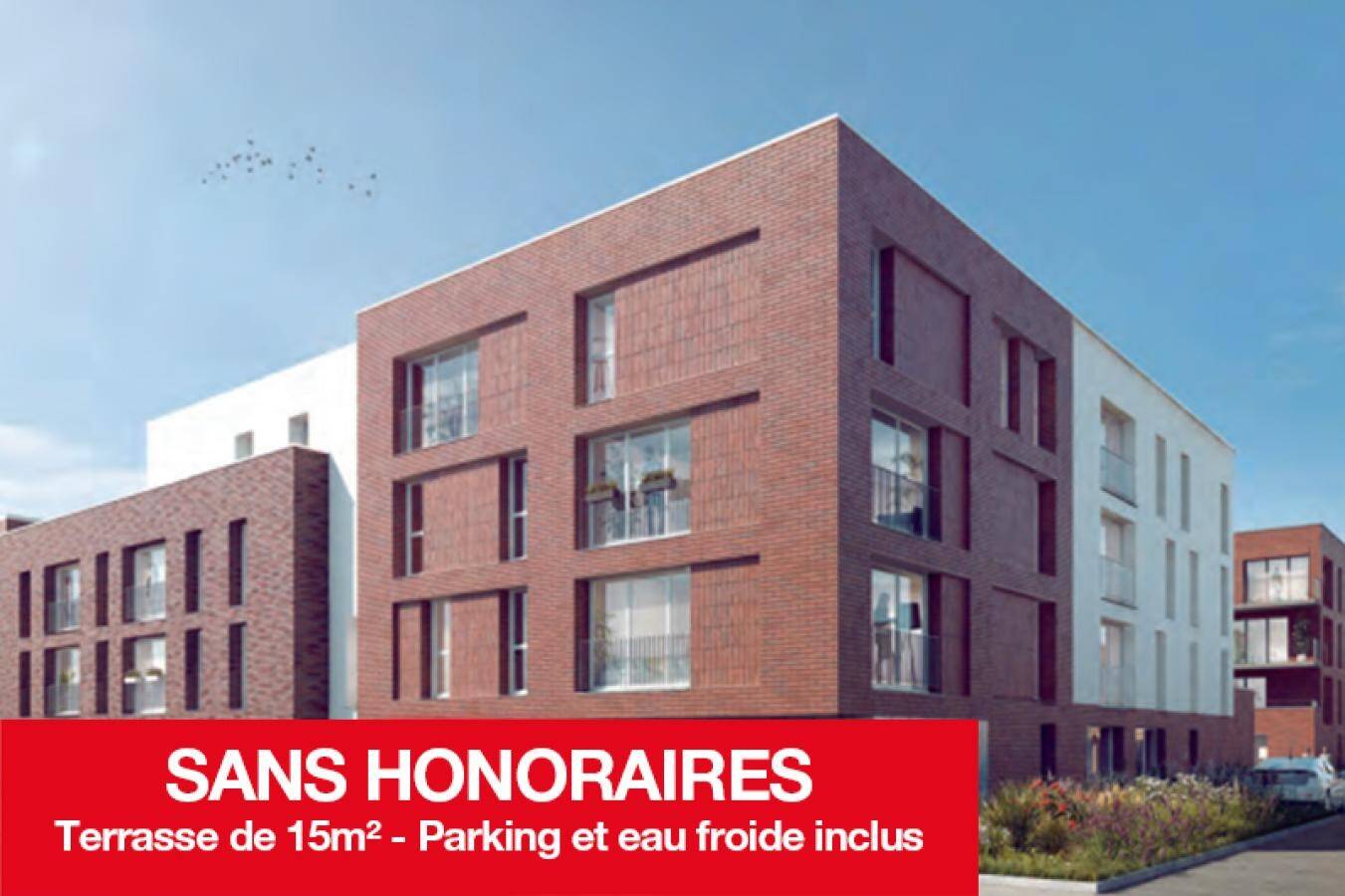 Appartement 3 pièces 63 m² · à Armentières · 63 m² · 836 €/mois