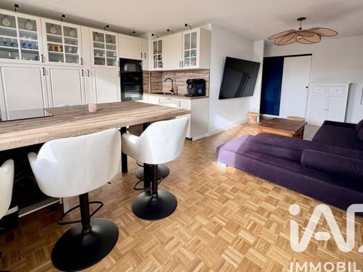 Appartement à vendre 189 000 € 3 pièces 2 chambres 55 m² Étage 1/2 Mairie-La Vigogne Berck 62600