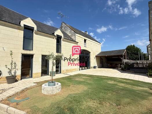 Maison à vendre 296 000 € 8 pièces 6 chambres 286 m² 570 m² de terrain Beaumont-en-Véron 37420