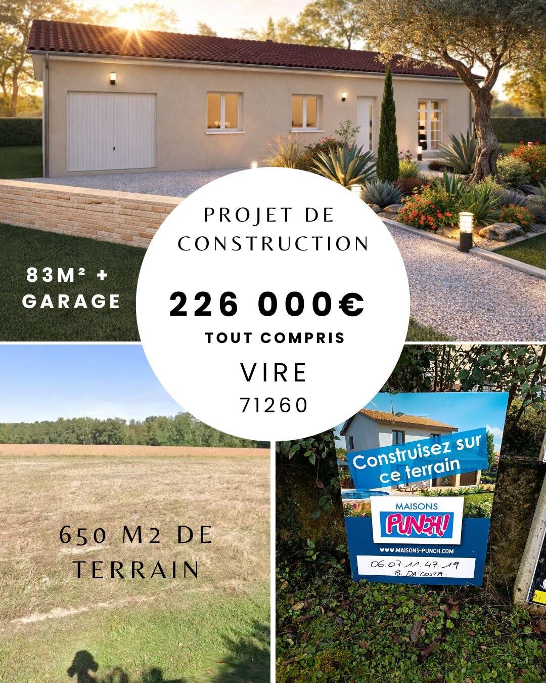 Maison 4 pièces 83 m² · à Viré · 83 m² · 230 000 €
